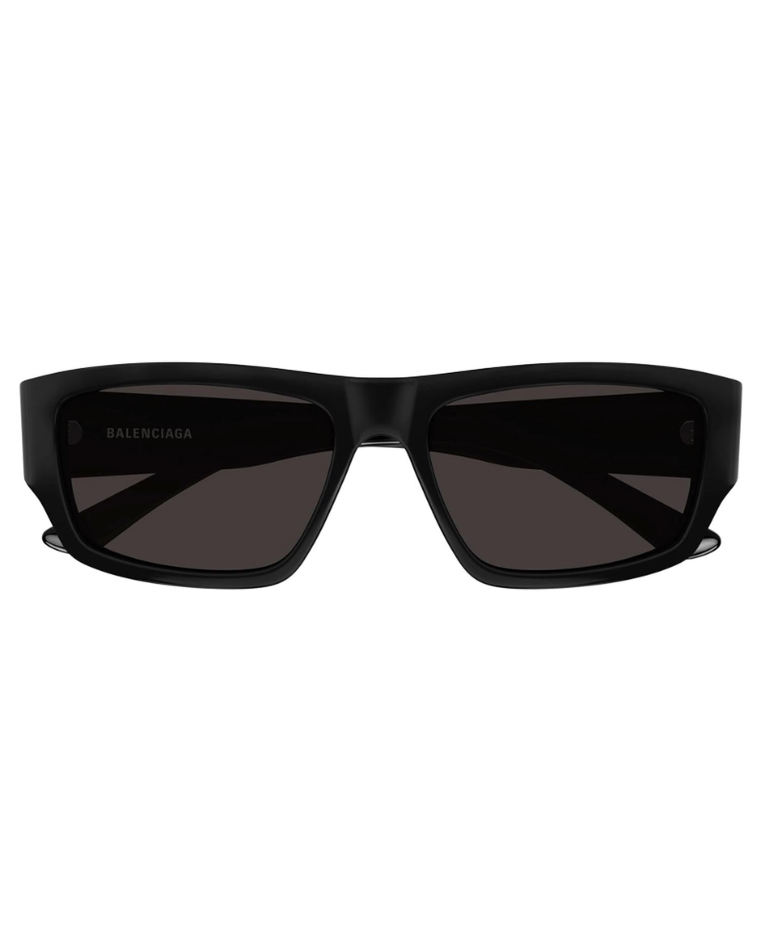 Balenciaga - Men's Bb0366s Rectangular Non-polarized Sunglasses