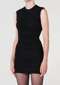 Agolde - Ester Sleeveless Twist Mini Dress