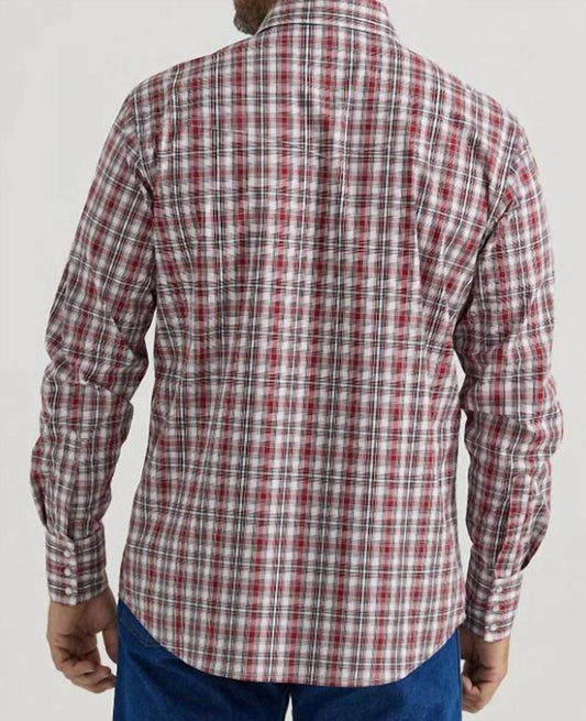 Wrangler - Snap Plaid Shirt