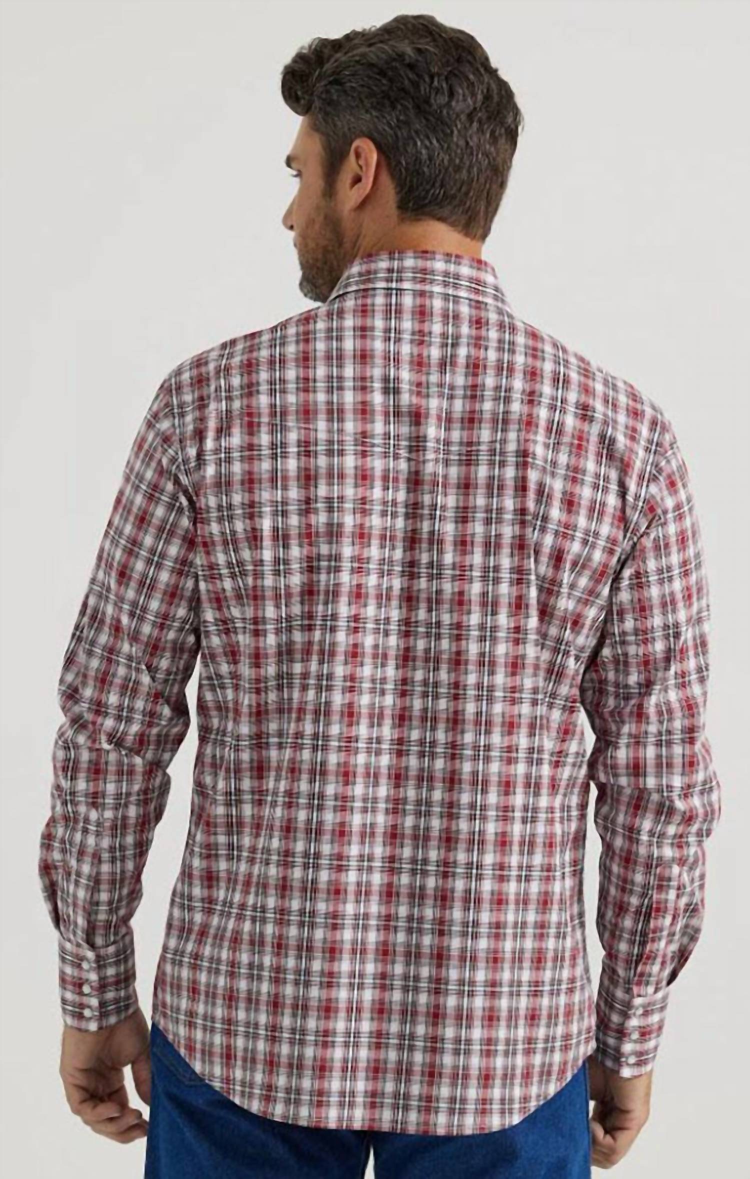 Wrangler - Snap Plaid Shirt