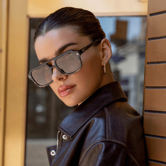 Wmp Eyewear - Women's Sydney Bold Retro Aviator Sunglasses