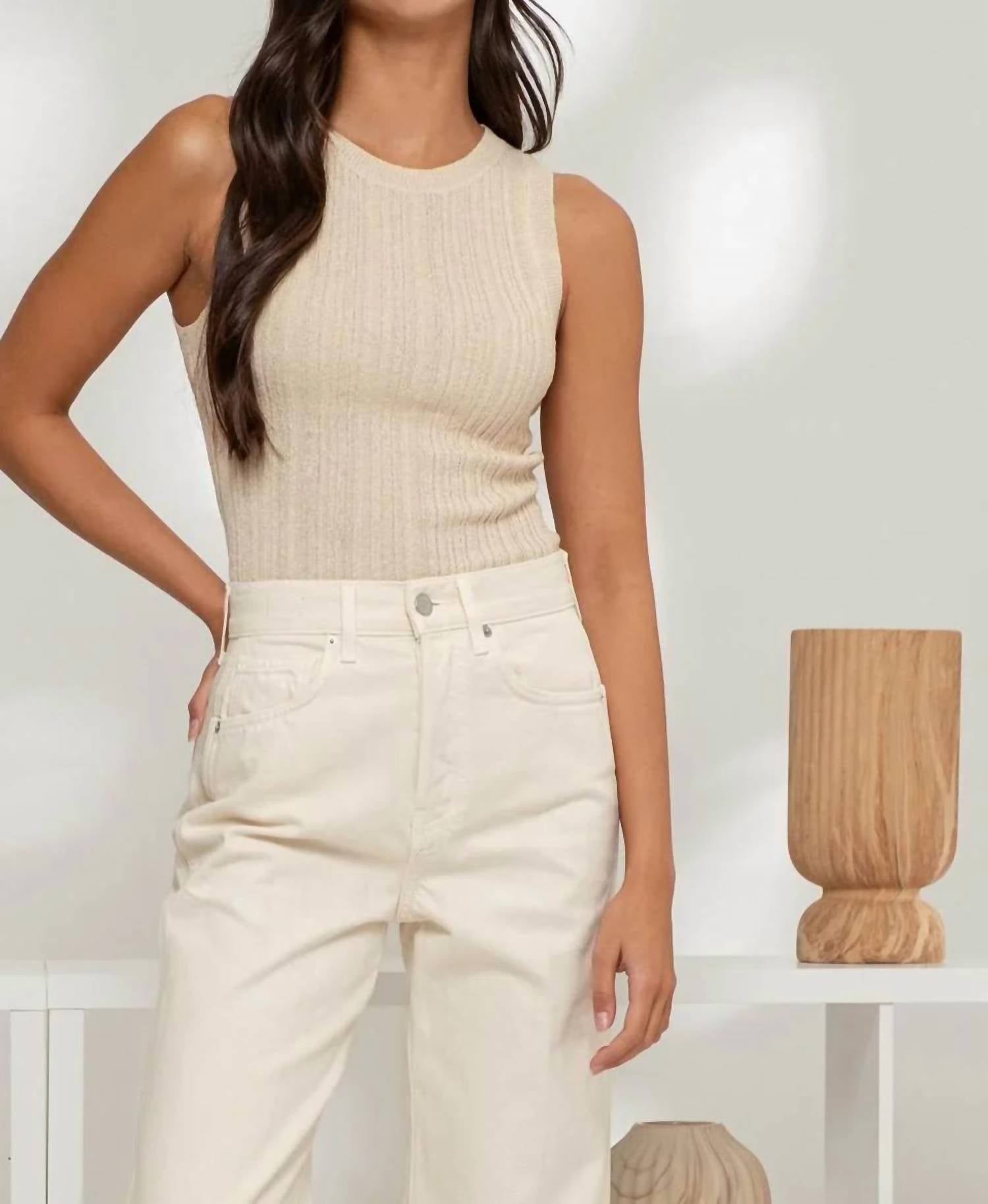 Blu Pepper - Nadia Sleeveless Sweater