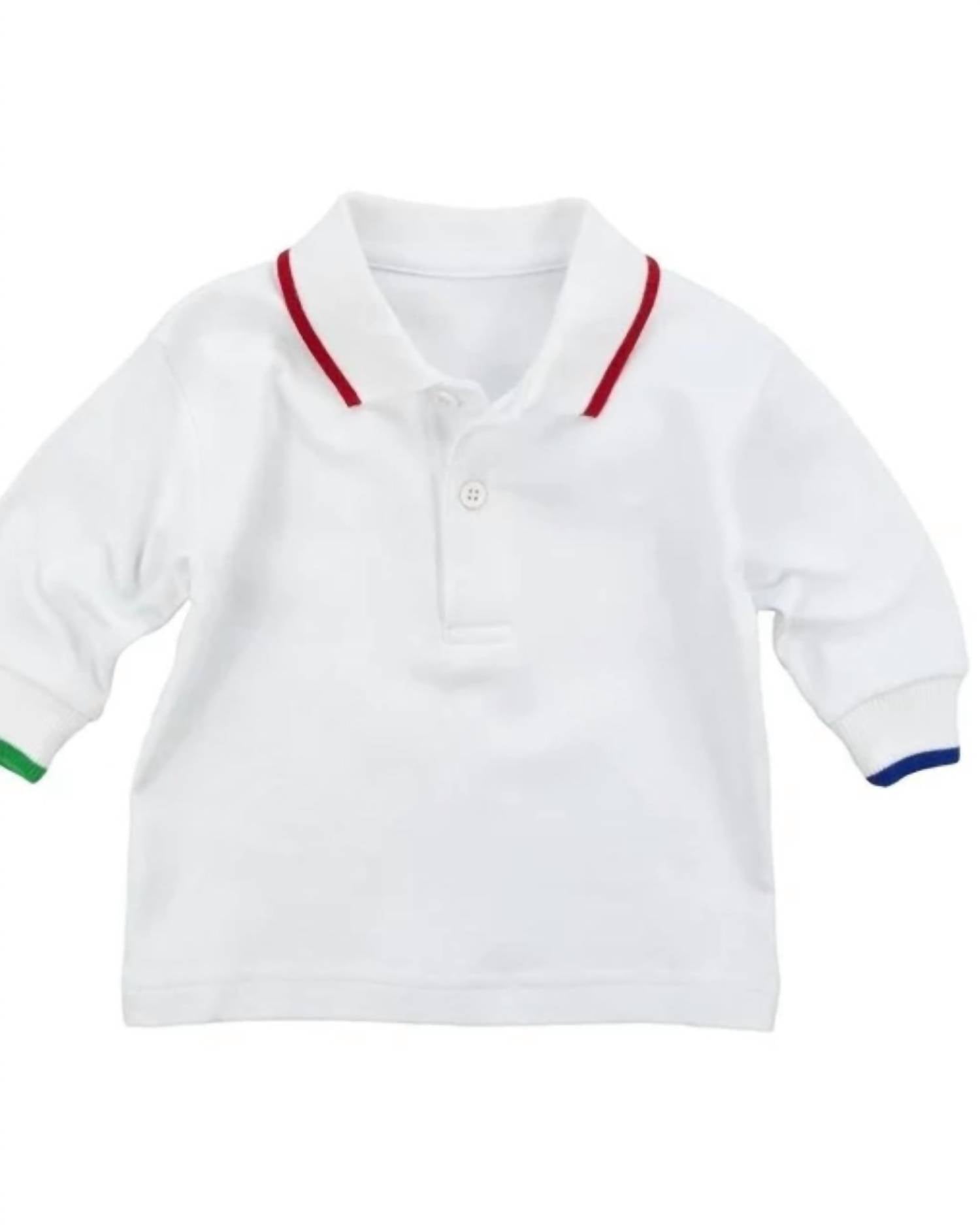 Florence Eiseman - Kid's Multi Tipping Polo