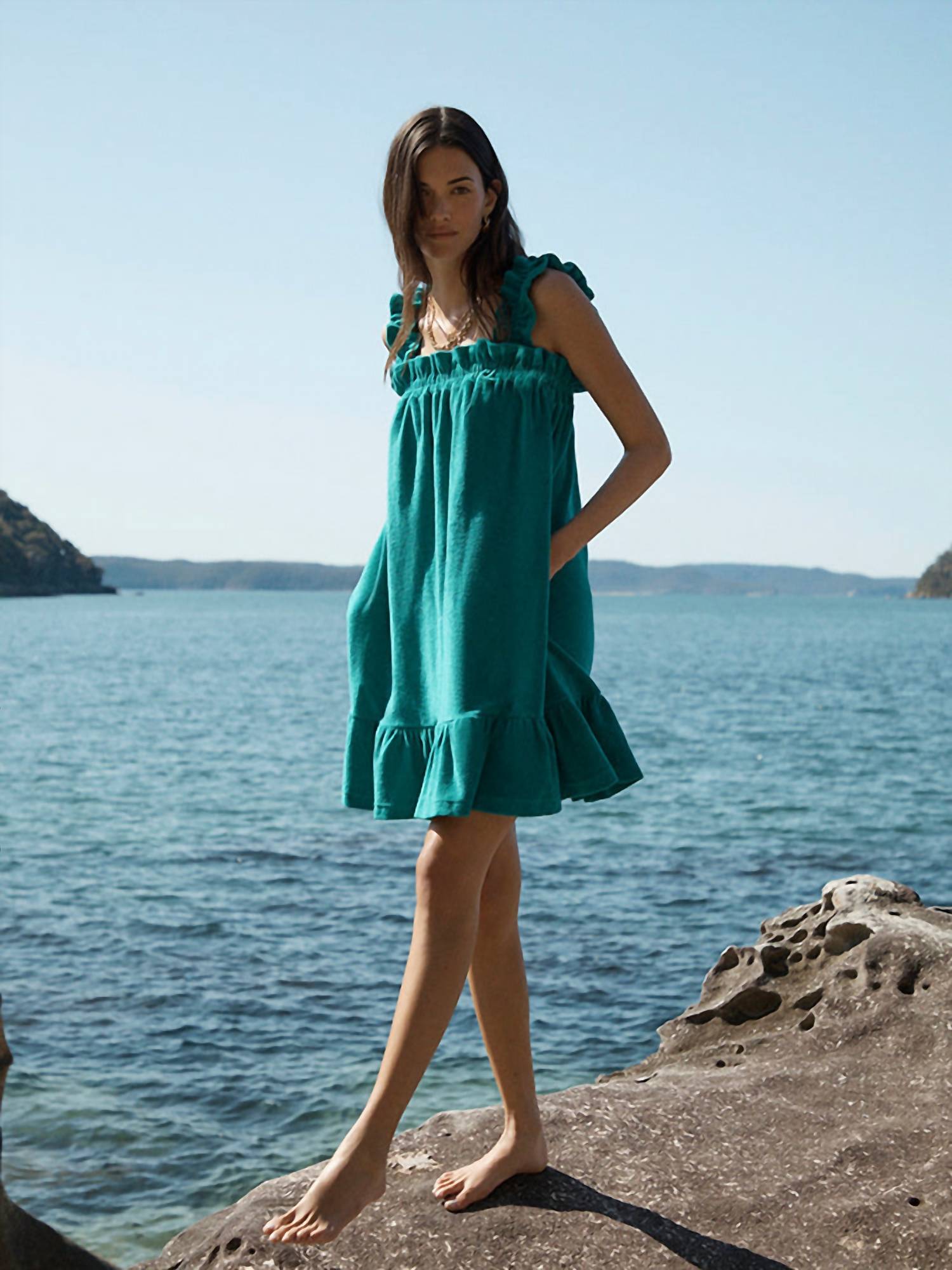Ephemera - Jade La Plage Swing Mini Dress