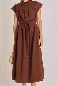 English Factory - Sahara Linen Dress