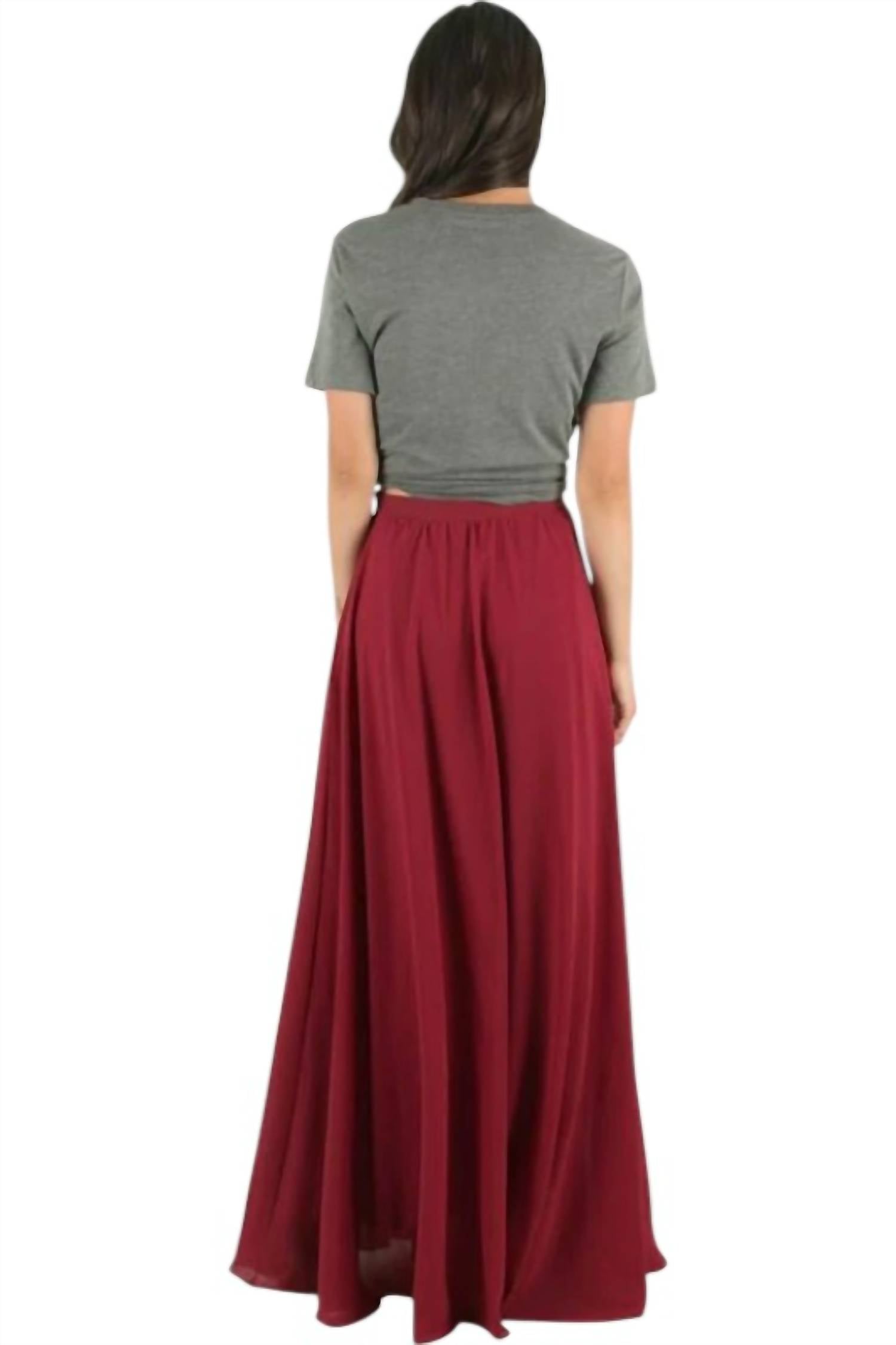 Space 46 - Flowy Maxi Skirt