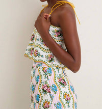 Pink City Prints - Sicily Sleeveless Top