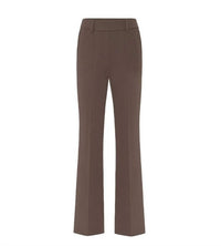 CAMBIO Francoise Pull On Flare Pants in taupe choco - women's pants - view 4