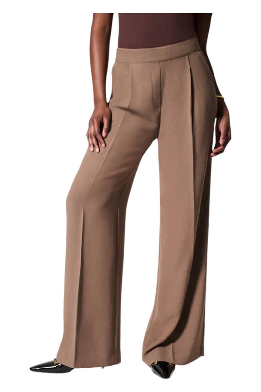 Spanx - Crepe Pleated Trousers