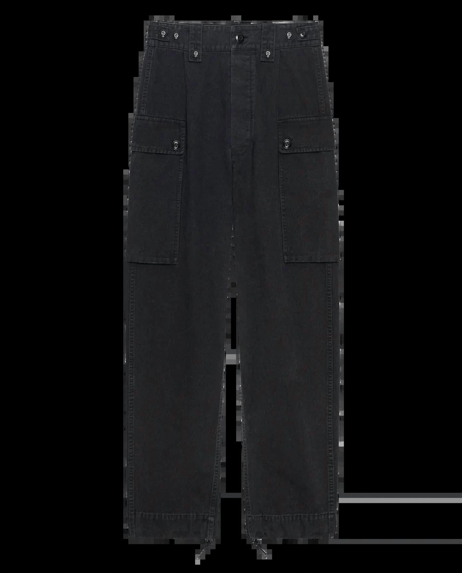 THE GREAT. Convoy Pants in black - women's pants - view 4