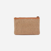 Hobo - Women's Straw Heart Pouch Wristlet With Heart
