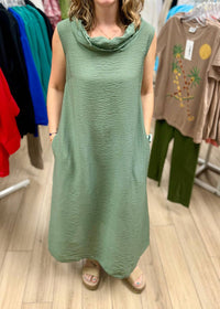 Cut Loose - Cowl Neck Maxi Dress