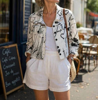 Berek - Paris Theme Cropped Jacket