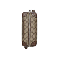 Gucci - Men's Gg Supreme Shoulder Bag With Leather Details