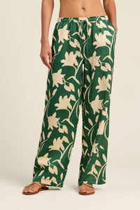 TROVATA Vera Wide Leg Pant in madalena floral - women's pants - alternate view