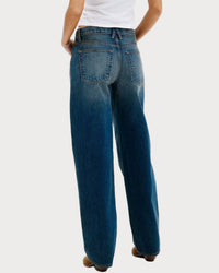 SLVRLAKE Tess Long Jeans in tears go by blue - women's jeans - alternate view