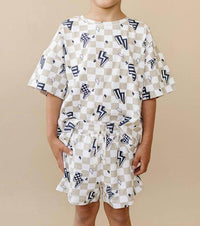 Lucky Panda Kids - Kids Retro Short Set