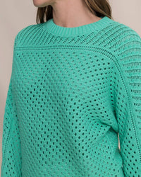 Southern Tide - Ophelia Long Sleeve Open Stitch Sweater