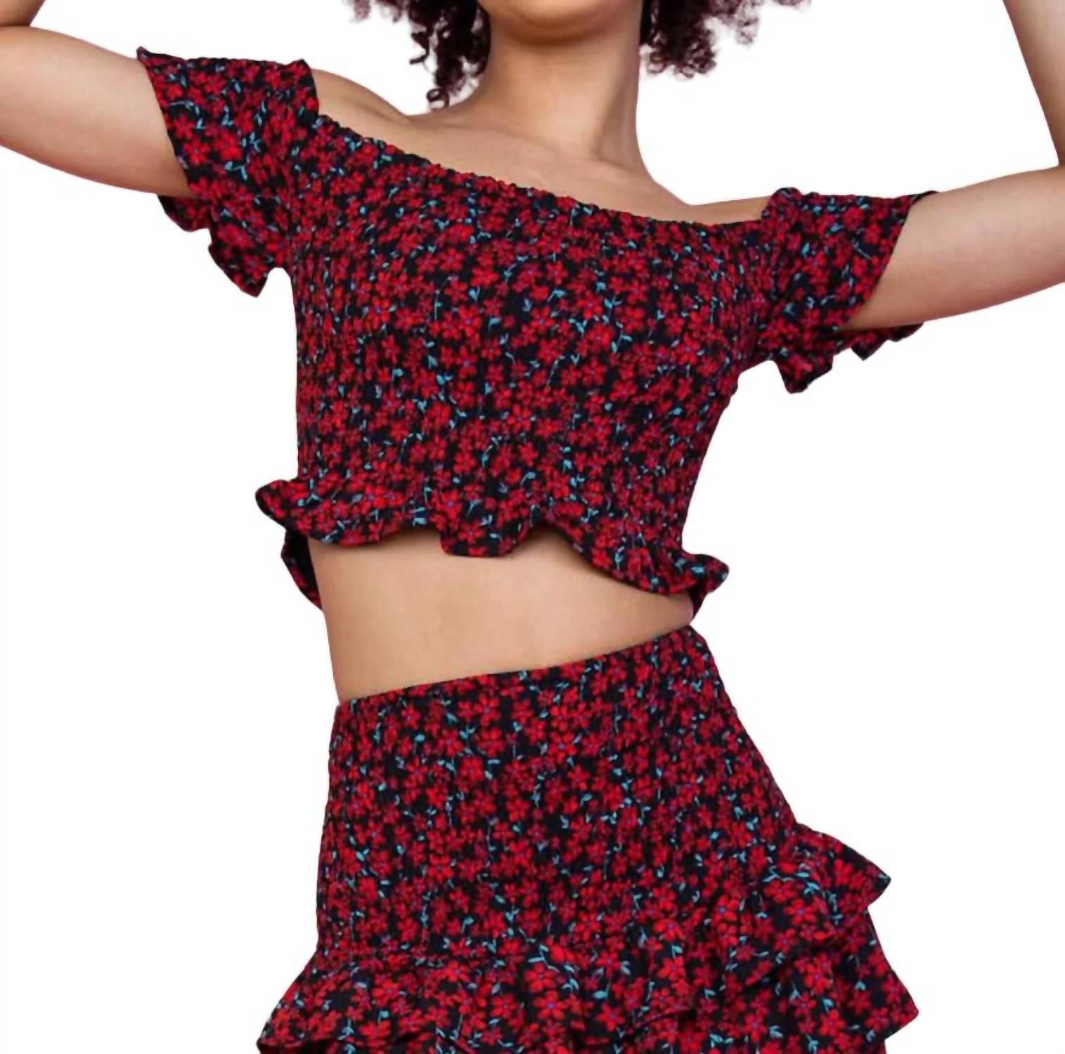 Shanna Floral Skirt Set