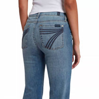 7 For All Mankind - Dojo Slim Illusion Mid Rise Flare Jeans