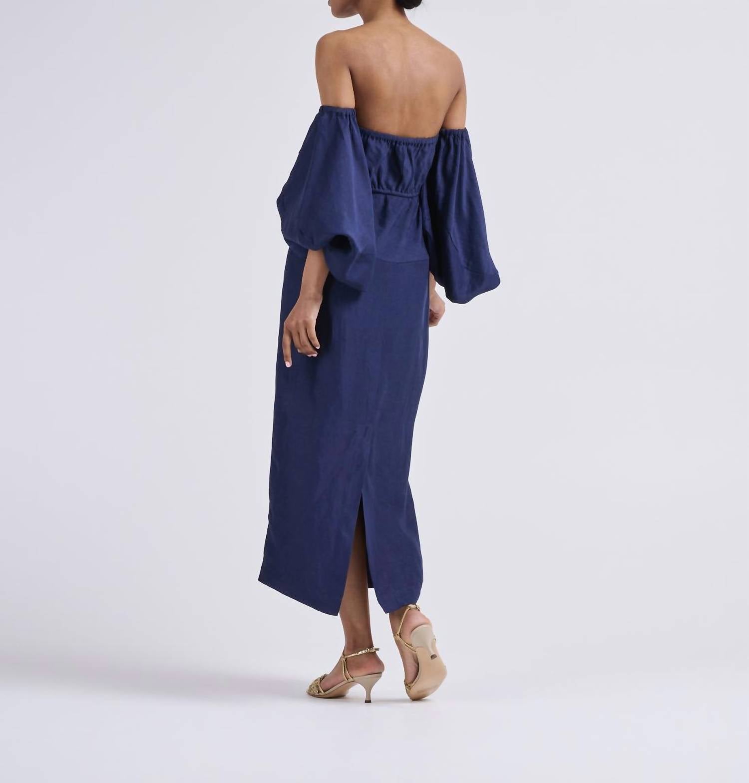 Rosie Assoulin - Balloon Sleeve Maxi Dress