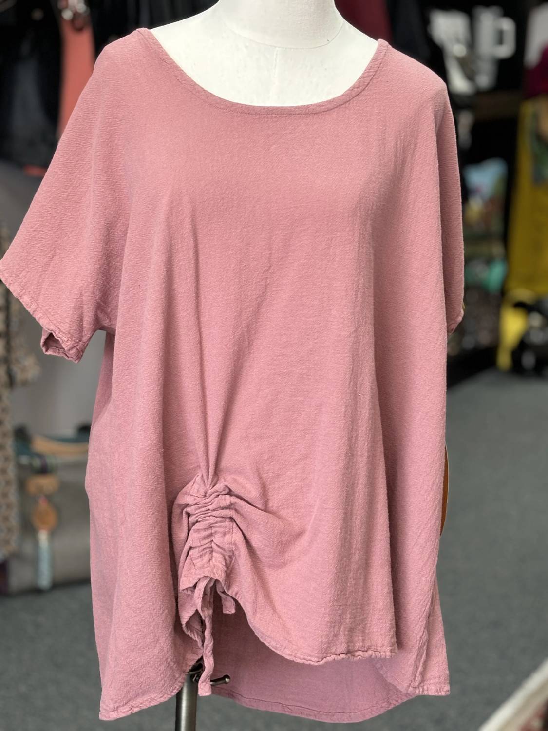 Oh My Gauze! - Ana Rouching Top