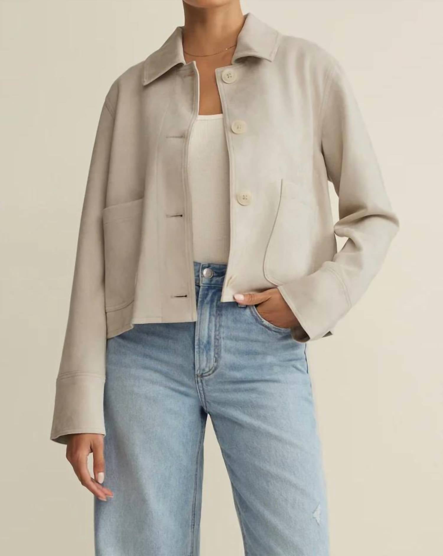 Z Supply - Dillion Faux Suede Jacket