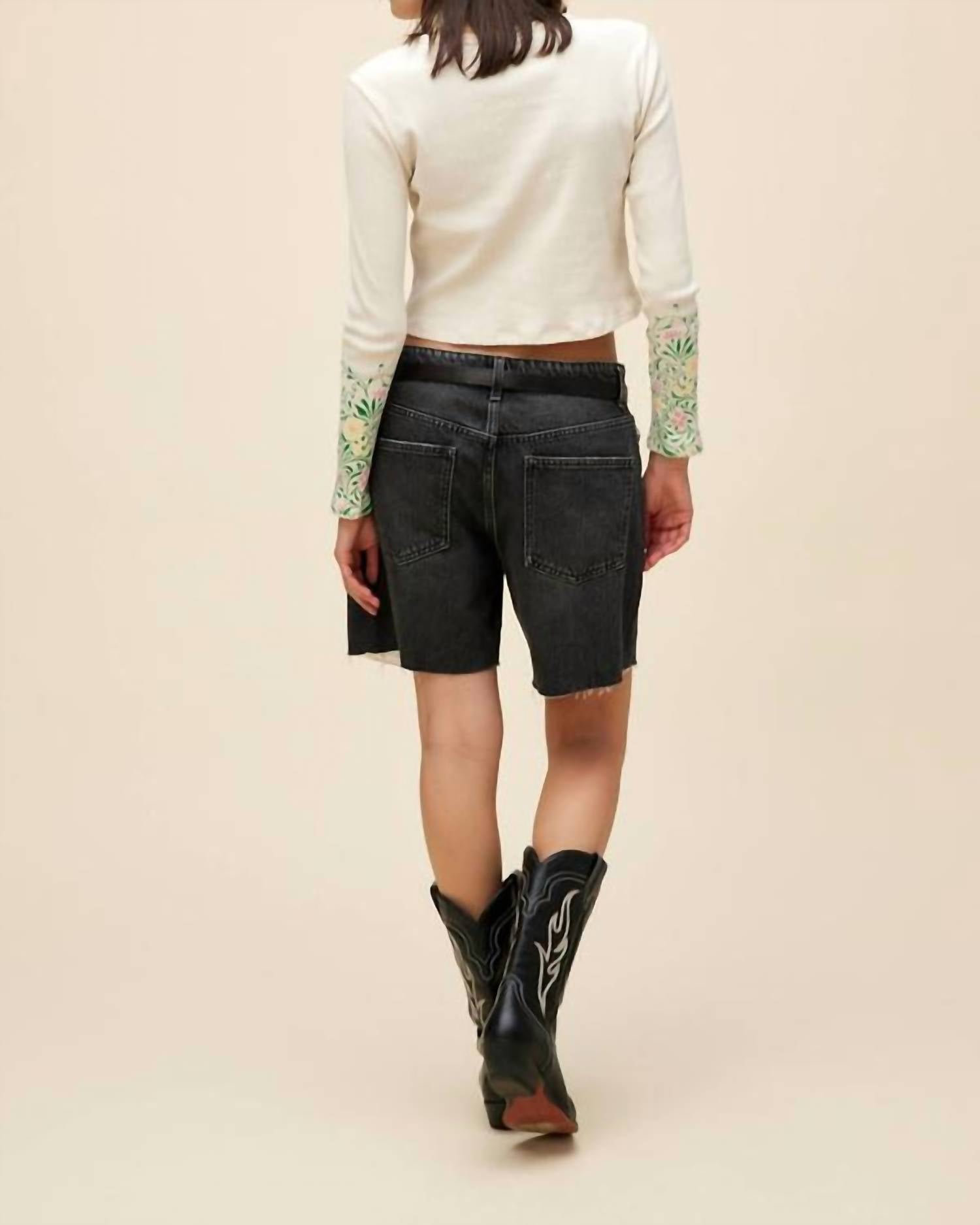 Daydreamer - Elton John Floral Pointelle Tee