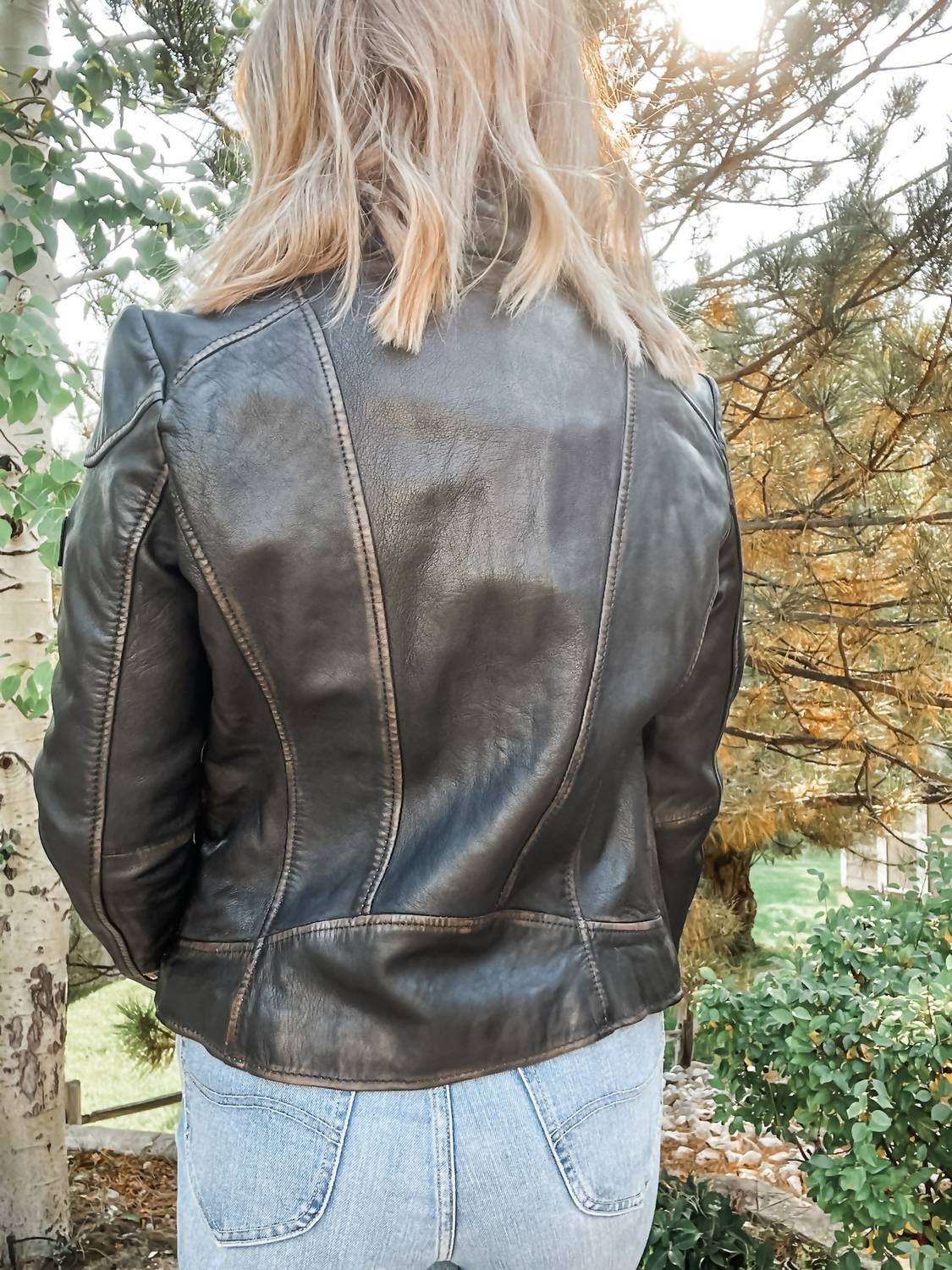 Mauritius - Olivia Leather Jacket - Plus