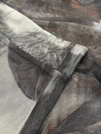 Sympli barely kimono in echoes of her - women's jacket - detail view