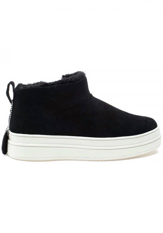 J/Slides - WOMEN'S NIA WATERPROOF SUEDE BOOTIE