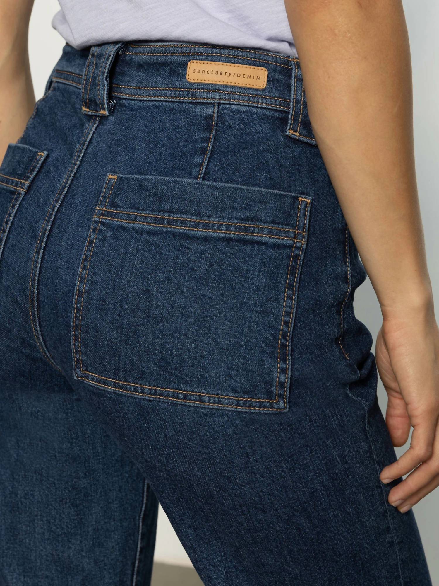 Sanctuary - Luna Cuffed Standard Rise Jeans