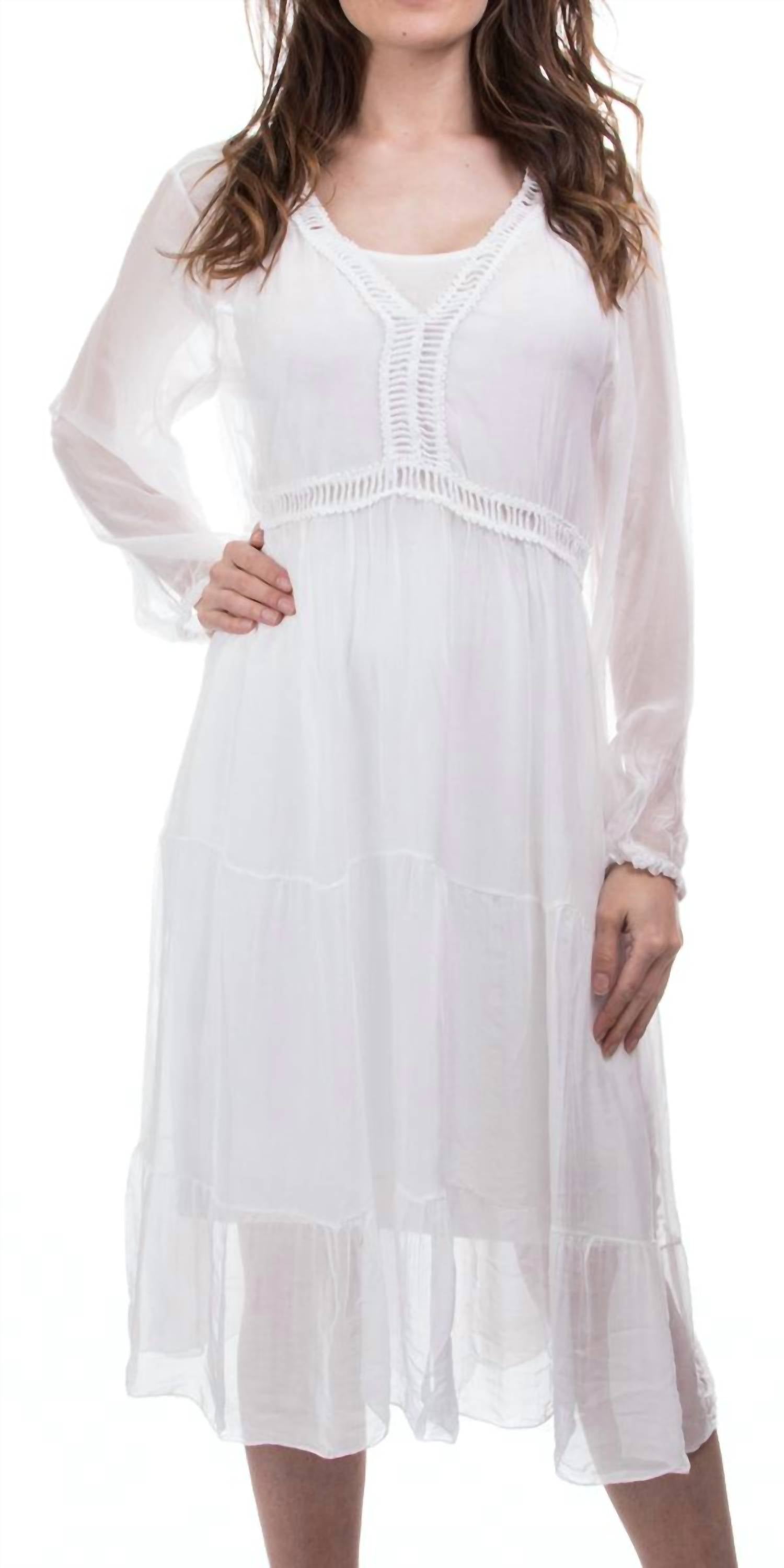 Gigi Moda - Medina Long Sleeve Midi Dress