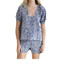 Never A Wallflower - Marakesh Short Sleeve Top