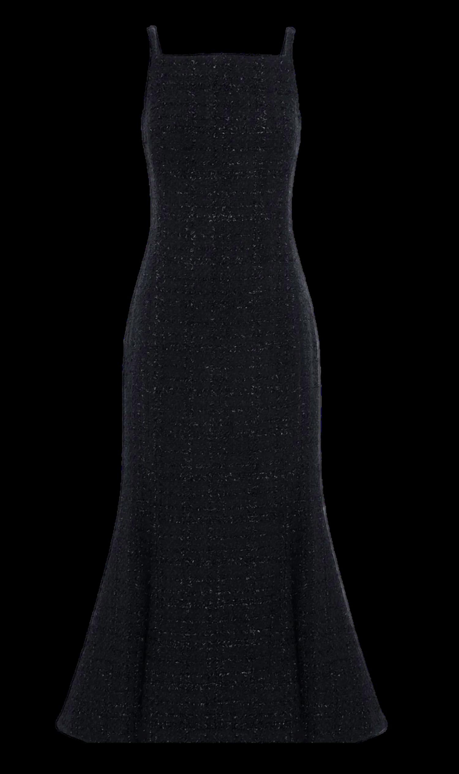 Leo Lin - Regina Tweed Midi Dress