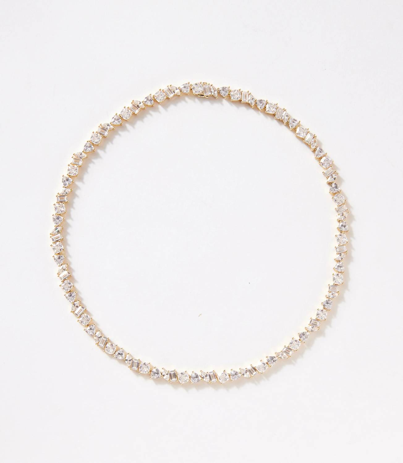 Native Gem - Multi Shaped Tennis Necklace
