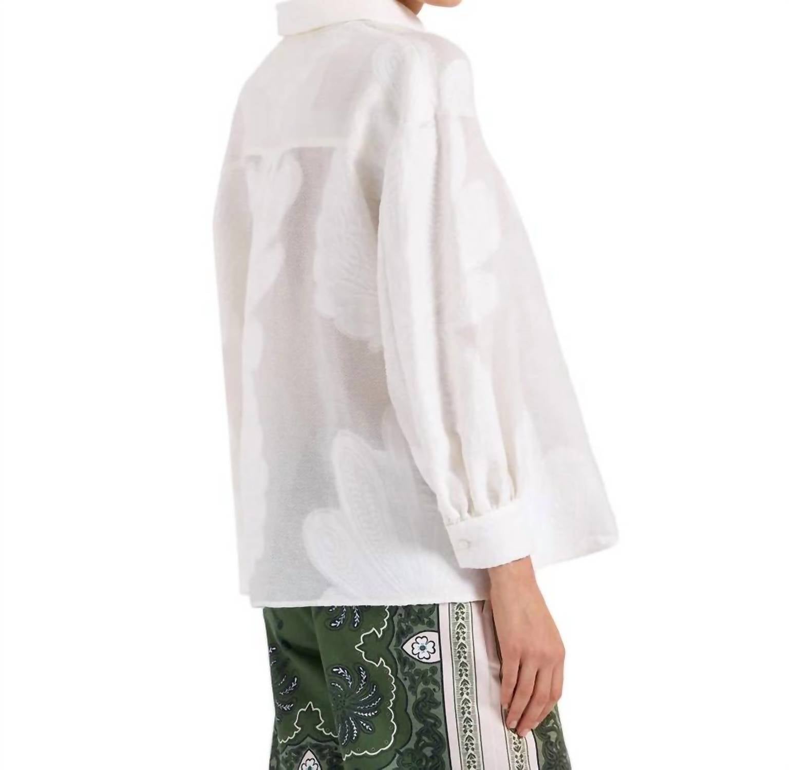 La Doublej - Poet Cotton Jacquard Shirt