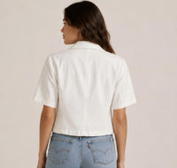 J. Society - Twill Short Sleeve One Button Blazer