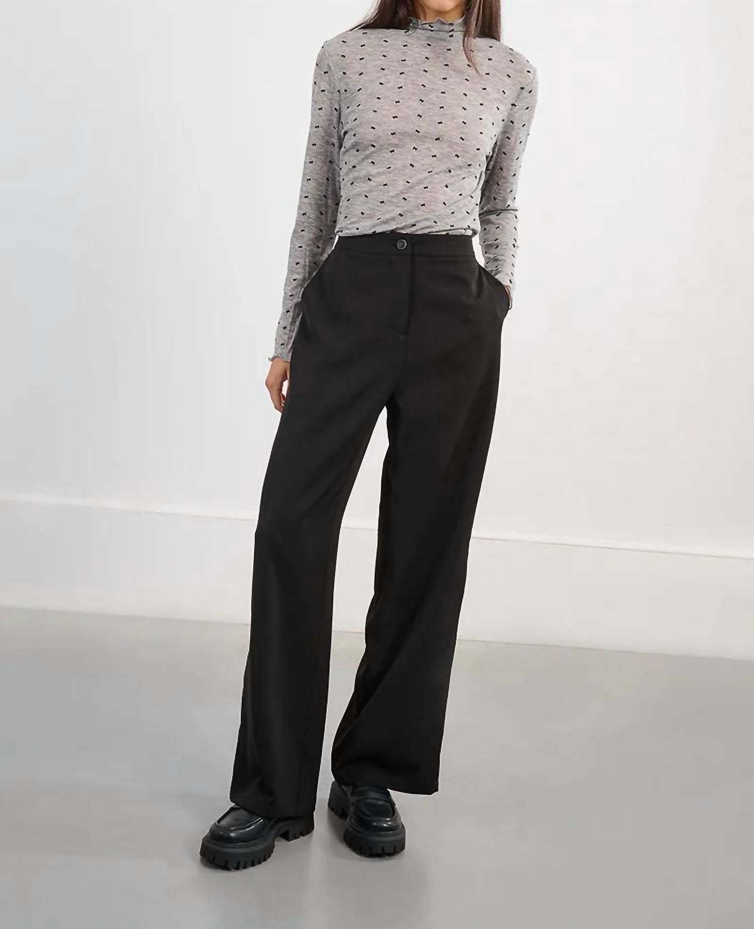 Lili Sidonio - Rhinestone Detail Pants