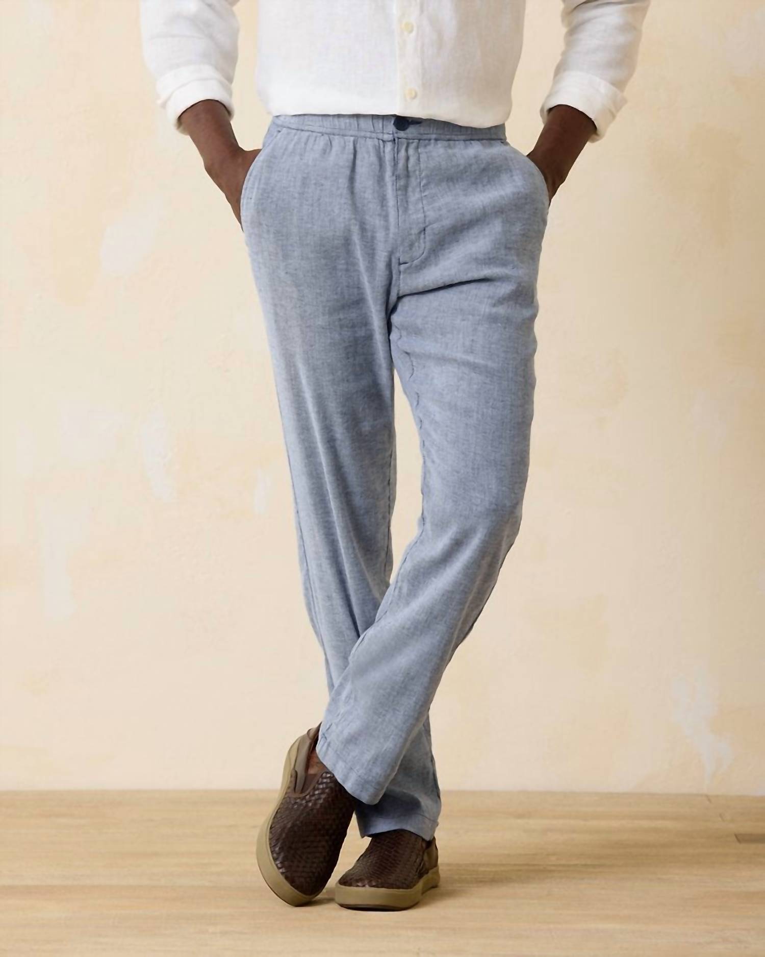 Tommy Bahama - Beach Coast Linen Pull On Pant 32 Inseam