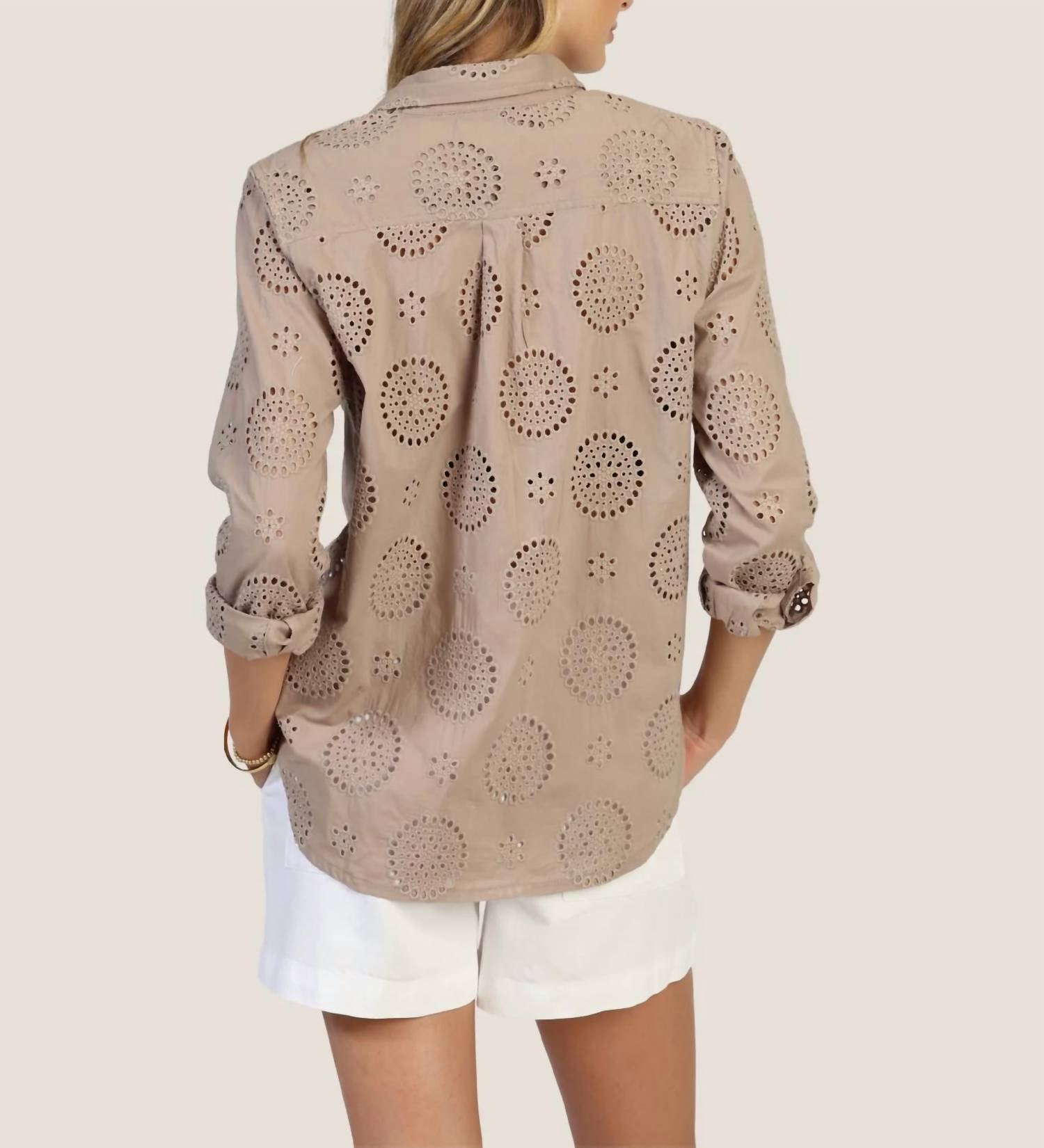 Dylan - Elle Button Up Top