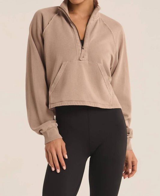 Z Supply - On The Run Half Zip Sweatshirt