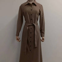 Lafayette 148 - Women's Flannel Shirt Dress