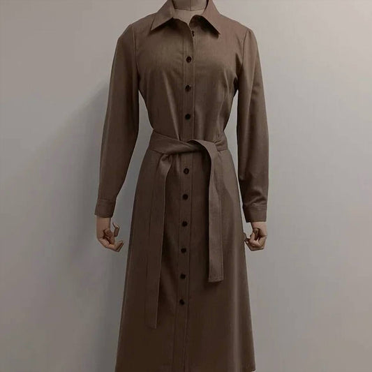 Lafayette 148 - Women's Flannel Shirt Dress