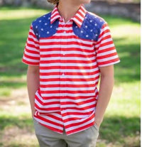 Blue Quail Clothing Co. - USA SHORT SLEEVE SHIRT