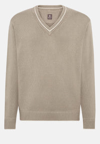 Boggi Milano - Cotton & Wool V-neck Sweater