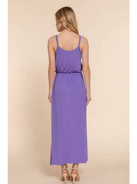 42Pops - Cami Waist Elastic Midi Dress