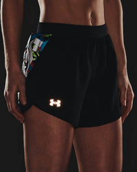 Under Armour - Women's Fly By 2.0 Floral-print Shorts
