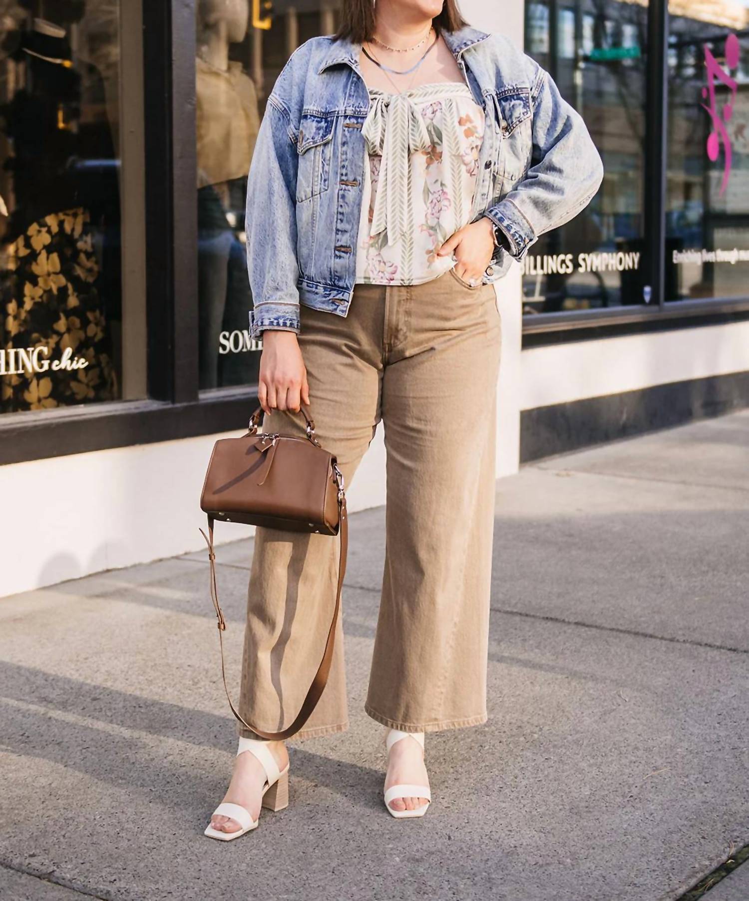 Pistola - Kyra High Rise Bowed Ankle Pants