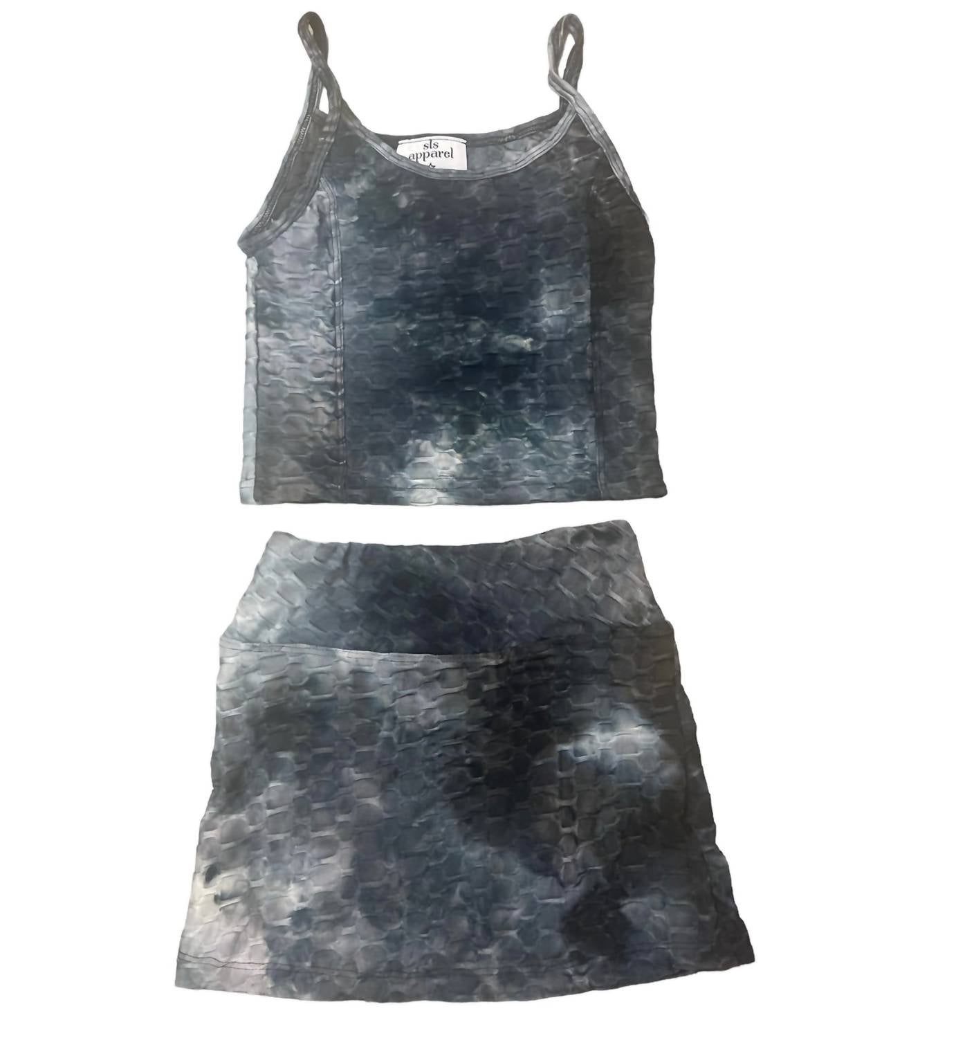Sls Apparel - Honeycomb Tank Skirt Set